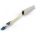 PATCHBOX Kupferkassette 46RU (2.5 m) - LWL OS2 Singlemode LC-LC, Yellow