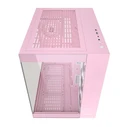COUGAR FV150 MINI Gaming Mini Tower Κουτί Υπολογιστή με Πλαϊνό Τζάμι - Ροζ