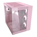 COUGAR FV150 MINI Gaming Mini Tower Κουτί Υπολογιστή με Πλαϊνό Τζάμι - Ροζ
