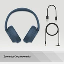 Sony WH-CH720N Ασύρματα / Ενσύρματα Over-Ear Ακουστικά με Active Noise Cancelling, 35 ώρες, Quick Charge (Μπλε)