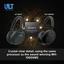 Sony ULT WEAR Ασύρματα/Ενσύρματα Over Ear Ακουστικά WH-ULT900NW Λευκό