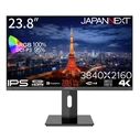 JAPANNEXT IPS HDR Οθόνη 23.8" 4K (3840x2160)