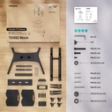 Βάση δαπέδου / κινητή για τηλεόραση Onkron TS1552-B 40"-70" Μαύρο