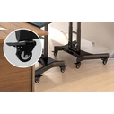 Onkron TS1350-B Mobile TV Floor Stand for 32-70" TVs - Black