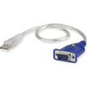 Aten 2A-130G VGA to USB-A EDID Emulator Adapter (VGA male to USB-A male) Gray
