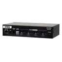 Aten 4-Outlet 1U Half-rack Eco PDU, Switched by Outlet (10A) - PE4104G-AT-G