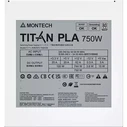 Montech Titan PLA 750W - 750 Watt Full Modular ATX Power Supply 80 PLUS Platinum, Cybenetics Platinum, PCIe 5.1, White