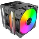Montech NX600 ARGB CPU Air Cooler for Socket AM5/1200/115x/1700 (Black, 120 mm)