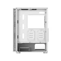Montech X3 Glass Gaming Midi Tower Case White with Side Window and RGB Lighting