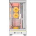 Montech HS02 PRO Gaming Midi Tower Κουτί Υπολογιστή με Πλαϊνό Παράθυρο και RGB Φωτισμό Λευκό