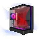 Montech King 45 Pro Gaming Midi Tower Κουτί Υπολογιστή με Πλαϊνό Παράθυρο Μαύρο