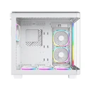 Montech King 95 Pro Gaming Midi Tower Case White with Tempered Glass Side Panel and ARGB Lighting