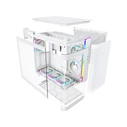 Montech King 95 Pro Gaming Midi Tower Case White with Tempered Glass Side Panel and ARGB Lighting