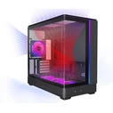Montech King 15 Pro Gaming Mini Tower Κουτί Υπολογιστή με Πλαϊνό Παράθυρο Μαύρο
