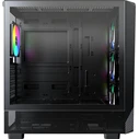 Montech X5 Gaming Midi Tower Κουτί Υπολογιστή Μαύρο με Πλαϊνό Παράθυρο (Tempered Glass)