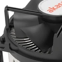 Akasa AK-CC6606BP01 Low Profile CPU Cooler - Socket LGA1700 / 1851, 63.2 mm height