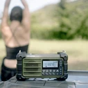 Sangean MMR-99 AM/FM Φορητό Ραδιόφωνο Έκτακτης Ανάγκης - Πράσινο