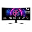 MSI MPG 346CQRF X24 34" UWQHD (3440x1440) Καμπύλη Gaming Οθόνη 21:9