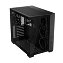 Asus A32 Plus Gaming Midi Tower Κουτί Υπολογιστή με Πλαϊνό Παράθυρο και ARGB Φωτισμό Μαύρο