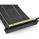 Thermaltake Καλώδιο Riser PCIe 4.0 Dual 90° 130mm - Μαύρο