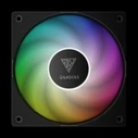 Gamdias NOTUS M1-1203 Reverse Blade 120mm ARGB Case Fan 3-pack (400-1600 RPM, PWM, 57.56 CFM)