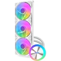 darkFlash DG360 White AIO CPU Liquid Cooler 360mm with 3x120mm ARGB Fans