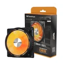 Darkflash Explore DE8 Ανεμιστήρας Κουτιού 120mm ARGB 4-Pin PWM Μαύρο