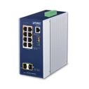 PLANET IGS-4215-4P4T2S Industrial 8-Port Managed Gigabit Switch — 4x 802.3at PoE+ Ports, 2x SFP
