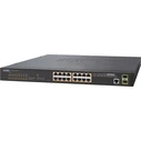 Planet Switch Managed Layer 2 PoE Plus GS 4210 16P2S