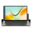 ASUS Vivobook S14 S5408QA-TM283W 14" IPS WUXGA (Snapdragon X1-26-101 / 8GB / 256GB SSD / Windows 11 Home) - Διεθνές Αγγλικό Πληκτρολόγιο - Matte Gray