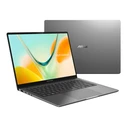 ASUS Vivobook S14 S5408QA-TM283W 14" IPS WUXGA (Snapdragon X1-26-101 / 8GB / 256GB SSD / Windows 11 Home) - Διεθνές Αγγλικό Πληκτρολόγιο - Matte Gray