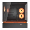 Cougar CFV235 Gaming Midi Tower Κουτί Υπολογιστή με Πλαϊνό Παράθυρο και RGB Φωτισμό - Μαύρο