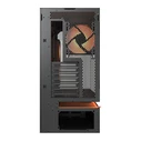 Cougar CFV235 Gaming Midi Tower Κουτί Υπολογιστή με Πλαϊνό Παράθυρο και RGB Φωτισμό - Μαύρο