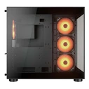 COUGAR FV150 MINI Gaming Mini Tower Κουτί Υπολογιστή με Πλαϊνό Παράθυρο Μαύρο