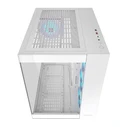 Cougar FV150 MINI Gaming Mini Tower Κουτί Υπολογιστή με Πλαϊνό Παράθυρο Λευκό