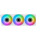 Thermaltake CT140 EX Infinity ARGB Sync 140mm Case Fan 3-Pack White (1800 RPM / 94.83 CFM)