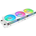 Thermaltake Swafan 140 EX Infinity Case Fan (1800rpm / 85.2cfm) με ARGB Φωτισμό 3τμχ Λευκό