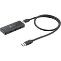 USB Hub J5create USB 3.0 4-Port Mini EU UK
