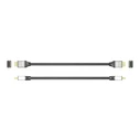 J5 Create HDMI 2.0 Premium High Speed 4K 60Hz HDR Καλώδιο HDMI αρσ.-αρσ. 2 m Μαύρο (JDC52-N)