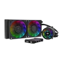 Gamdias Chione P3-240U AIO Liquid CPU Cooler 240mm with 2x 120mm ARGB Fans