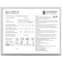 LIAN LI Power Supply SP1000P White 1000W 80 Plus Platinum 10 Years Warranty 12V 2x6 Japanese Capacitors