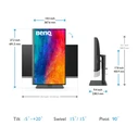 BenQ PD2706U 27" 4K IPS HDR Επαγγελματική Οθόνη (DesignVue)