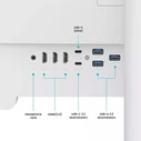 BenQ EW2790U 27'' 4K UHD Οθόνη USB-C/HDMI με Ηχεία (Λευκή)