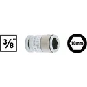 Jonnesway Αντάπτορας 3/8" για εξάγωνα bits 10mm (S44H3210)