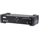 Aten Metatropies Antaptorres 2-Port USB 3.0 4K HDMI KVMP Switch with Audio Mixer Mode