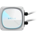 Gigabyte EAGLE 360 ICE AIO CPU Liquid Cooler with 3x 120mm Fans - White