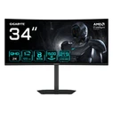 GIGABYTE GS34WQCA Curved Gaming Monitor 34-inch (3440x1440, VA, 120Hz, 1ms GTG, HDR, 1500R)