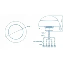 Teltonika External 4G Directional Antenna 28dBi SMA