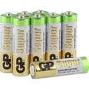 GP Batteries GP Super Alkaline Alkaline Battery AA LR6 G-TECH