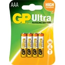 GP Batteries Μπαταρία Αλκαλική AAA LR03 GP Ultra Alkaline G-TECH